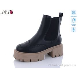 Черевики жіночі стильні Зима M3ABA07-2 (6 пар р.36-41) "Aba" недорого оптом від прямого постачальника