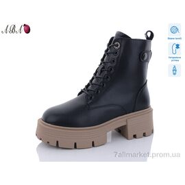 Черевики жіночі стильні Зима M3ABA05-2 (6 пар р.36-41) "Aba" недорого оптом від прямого постачальника