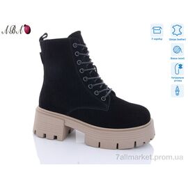 Черевики жіночі стильні Зима M3ABA06-3 (6 пар р.36-41) "Aba" недорого оптом від прямого постачальника