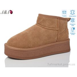 Уггі жіночі утеплені Зима T2ABA5-2A (6 пар р.36-40) "Aba" недорого оптом від прямого постачальника