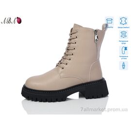 Фотография Ботинки женские стильные зима M0ABA58-1 (6 пар р.36-41) "Aba" недорого оптом от прямого поставщика