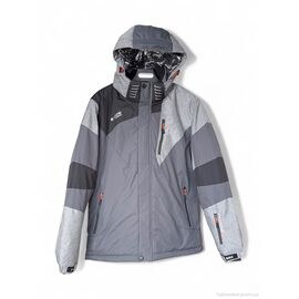 Фотография Куртка мужская Зима S25026-8 grey (5 шт. р.сетка M-3XL) "Audsa" недорого оптом от прямого поставщика