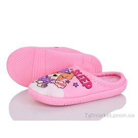 Тапки дитячі домашні Зима N2 pink (6 пар р.31-35) "Soylu" недорого оптом від прямого постачальника