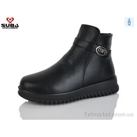 Черевики жіночі стильні Зима 605 (8 пар р.37-42) "SUBA" недорого оптом від прямого постачальника
