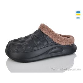 Калоші жіночі Зима B604 чорний (8 пар р.36-41) "M&L  Alex13" недорого оптом від прямого постачальника