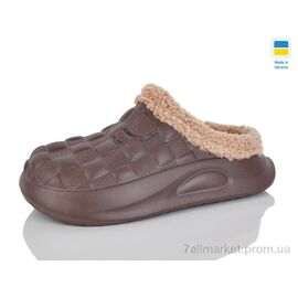 Фотография Галоши женские зима B604 шоколадний (8 пар р.36-41) "M&L  Alex13" недорого оптом от прямого поставщика