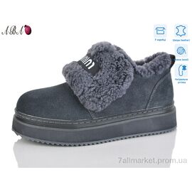 Фотография Ботинки женские стильные зима 8ABA8-9 (8 пар р.36-41) "Aba" недорого оптом от прямого поставщика