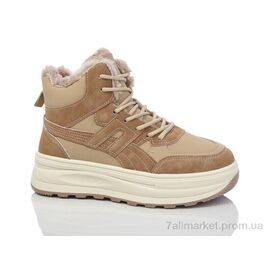 Фотография Кроссовки женские модные зима YB065-2 (8 пар р.36-41) "Ok Shoes" недорого оптом от прямого поставщика