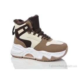 Кросівки жіночі модні Зима YB058-4 (8 пар р.36-41) "Ok Shoes" недорого оптом від прямого постачальника