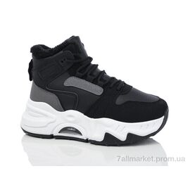 Фотография Кроссовки женские модные зима YB058-2 (8 пар р.36-41) "Ok Shoes" недорого оптом от прямого поставщика