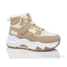 Фотография Кроссовки женские модные зима YB057-3 (8 пар р.36-41) "Ok Shoes" недорого оптом от прямого поставщика