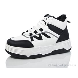 Фотография Кроссовки женские модные зима YB059-1 (8 пар р.36-41) "Ok Shoes" недорого оптом от прямого поставщика