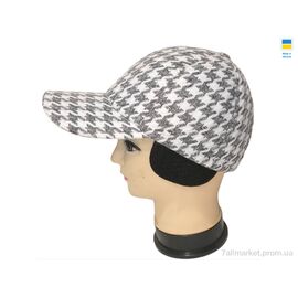 Фотография Кепка женская Зима 0519 білий (4 шт. р.сетка One size) "Mabi" недорого оптом от прямого поставщика