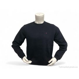 Батник чоловічий Весна/осінь 01B т.синій (4 шт. р.сітка2XL-5XL) "TurkishBrend" недорого оптом від прямого постачальника