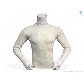 Фотография Свитер мужской Весна/осень 14010 світлий беж (3 шт. р.сетка M-XL) "TurkishBrend" недорого оптом от прямого поставщика