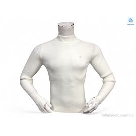 Фотография Свитер мужской Весна/осень 14010 білий (3 шт. р.сетка M-XL) "TurkishBrend" недорого оптом от прямого поставщика