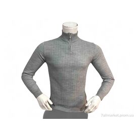 Светр чоловічий Весна/осінь 03 сірий (3 шт. р.сіткаM-XL) "TurkishBrend" недорого оптом від прямого постачальника