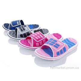 Шльопанці жіночі полегшені Літо 2495H-1 mix (6 пар р.36-41) "Vladimir" недорого оптом від прямого постачальника