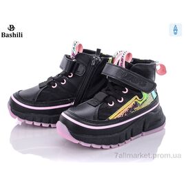 Фотография Ботинки детские удобные Весна/осень E921-6A (8 пар р.26-32) "Башили" недорого оптом от прямого поставщика