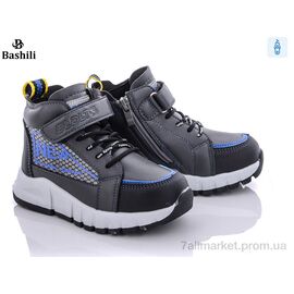 Фотография Ботинки детские удобные Весна/осень E925-1K (8 пар р.26-32) "Башили" недорого оптом от прямого поставщика