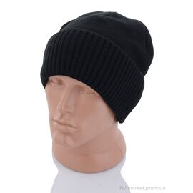 Шапка чоловіча Зима KA203 black флис (5 шт. р.сітка56-62) "Red Hat" недорого оптом від прямого постачальника
