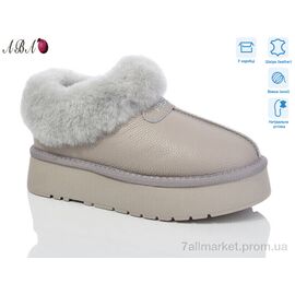 Фотография Угги женские утепленные зима T6ABA8-4 (6 пар р.36-40) "Aba" недорого оптом от прямого поставщика
