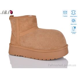 Фотография Угги женские утепленные зима T0ABA01-2 (6 пар р.36-40) "Aba" недорого оптом от прямого поставщика