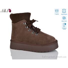 Уггі жіночі утеплені Зима T0ABA07-7 (6 пар р.36-40) "Aba" недорого оптом від прямого постачальника