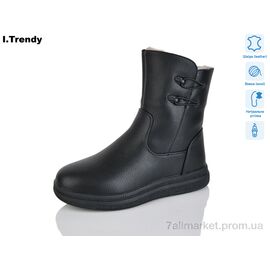 Черевики жіночі стильні Зима DH3352-1 (6 пар р.36-41) "Trendy" недорого оптом від прямого постачальника