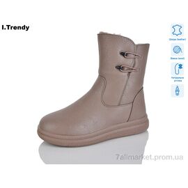 Черевики жіночі стильні Зима DH3352-3 (6 пар р.36-41) "Trendy" недорого оптом від прямого постачальника