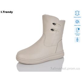 Черевики жіночі стильні Зима DH3352-9 (6 пар р.36-41) "Trendy" недорого оптом від прямого постачальника