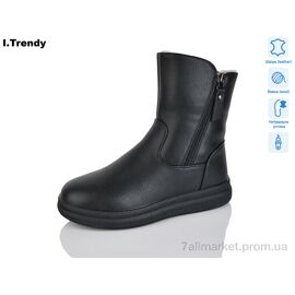 Черевики жіночі стильні Зима DH3353-1 (6 пар р.36-41) "Trendy" недорого оптом від прямого постачальника