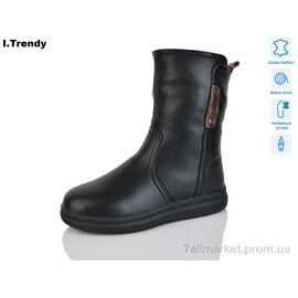 Черевики жіночі стильні Зима DH3350-1 (6 пар р.36-41) "Trendy" недорого оптом від прямого постачальника