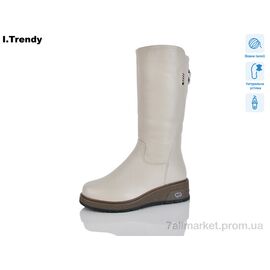 Чоботи жіночі зручні Зима DH3831-9 (6 пар р.36-41) "Trendy" недорого оптом від прямого постачальника