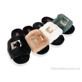 Тапки жіночі для будинку Весна/осінь 592 mix (12 пар р.36-41) "Alex" недорого оптом від прямого постачальника