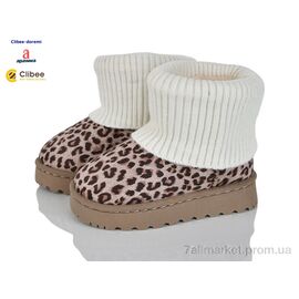 Фотография Угги детские утепленные зима F950B leo (8 пар р.25-30) "Clibee-Doremi" недорого оптом от прямого поставщика