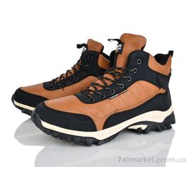 Фотография Ботинки мужские стильные зима 4243-A8996-7 (8 пар р.41-46) "Pryama Vigoda" недорого оптом от прямого поставщика