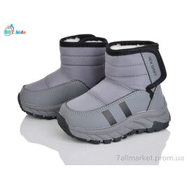 Дутики дитячі утеплені Зима T711-1-10 (8 пар р.22-27) "BBT" недорого оптом від прямого постачальника