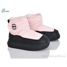 Дутики дитячі утеплені Зима T708-1-2 (8 пар р.22-27) "BBT" недорого оптом від прямого постачальника