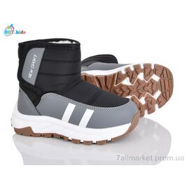 Дутики дитячі утеплені Зима T711-2-7 (8 пар р.27-32) "BBT" недорого оптом від прямого постачальника