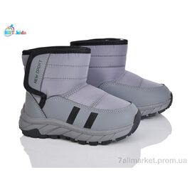 Дутики дитячі утеплені Зима T711-2-10 (8 пар р.27-32) "BBT" недорого оптом від прямого постачальника