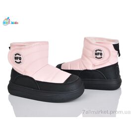 Дутики дитячі утеплені Зима T708-2-2 (8 пар р.27-32) "BBT" недорого оптом від прямого постачальника