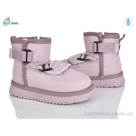 Уггі дитячі утеплені Зима T706-2-6 (8 пар р.27-32) "BBT" недорого оптом від прямого постачальника