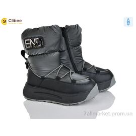 Черевики дитячі зручні Зима C40335-2 (8 пар р.32-37) "Clibee" недорого оптом від прямого постачальника