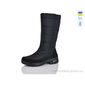 Дутики жіночі утеплені Зима 34-08 чорний (6 пар р.37-41) "Lot Shoes" недорого оптом від прямого постачальника