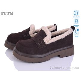 Туфлі жіночі стильні Зима 1230-41 (6 пар р.36-41) "ITTS" недорого оптом від прямого постачальника