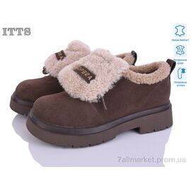 Туфлі жіночі стильні Зима 1236-35 (6 пар р.36-41) "ITTS" недорого оптом від прямого постачальника