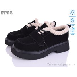 Туфлі жіночі стильні Зима 1232-1 (6 пар р.36-41) "ITTS" недорого оптом від прямого постачальника