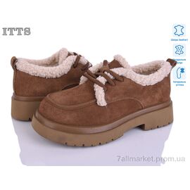 Туфлі жіночі стильні Зима 1231-45 (6 пар р.36-41) "ITTS" недорого оптом від прямого постачальника