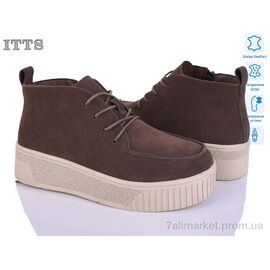 Фотография Ботинки женские стильные зима A363-35 (6 пар р.36-41) "ITTS" недорого оптом от прямого поставщика